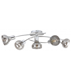 Lampa wisząca HOLLY 5x40W złoto antyczne Rabalux 5561