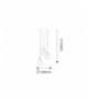 Lampa wisząca Holly LED 3x4W biały buk Rabalux 5949