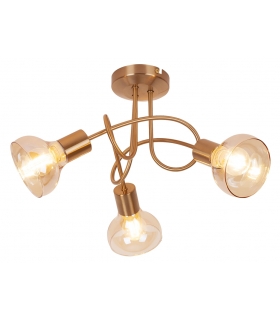 Holly Lampa sufitowa 3x40W bursztyn Rabalux 5548