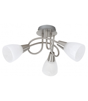 Lampa sufitowa Jenna E27 3x40 satin Rabalux 5532
