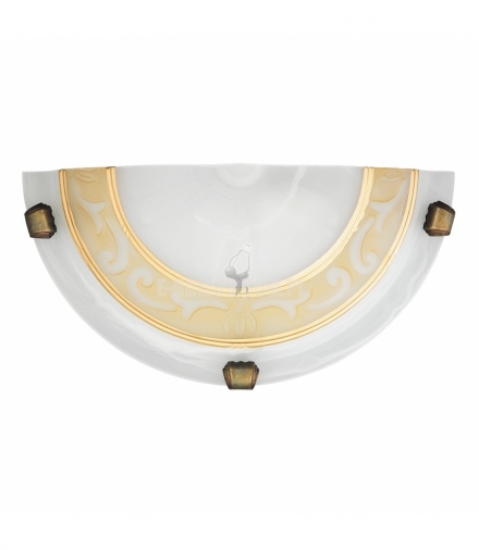 Plafon Laretta E27 1x60W brązowy uchwyt Rabalux 3712