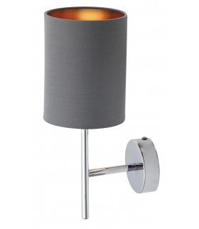 Kinkiet Monica E27 1x40W szary złoty chrom Rabalux 2540