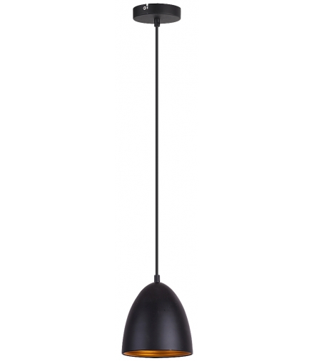 Lampa wisząca Nella E27 60W IP20, czarny, złoty Rabalux 3939