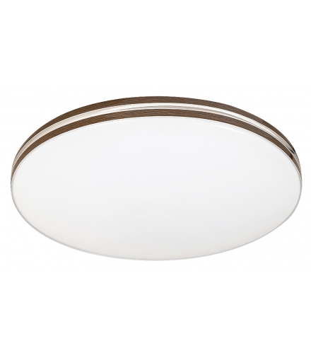 Plafon Oscar okrągły LED 18W biały orzech Rabalux 2763