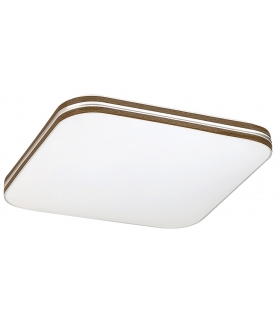 Plafon Oscar kwadratowy LED 18W brąz Rabalux 2764