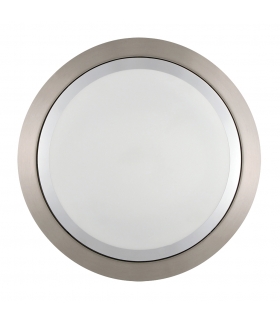 Plafon Princessa E27 60W opalizowany chrom satyna chrom D29cm Rabalux 3662