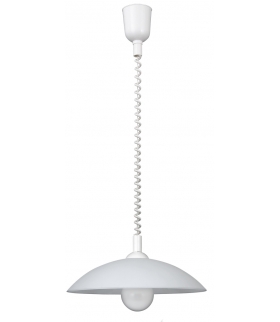Lampa wisząca Round D40 E27 1x60W biała Rabalux 4780