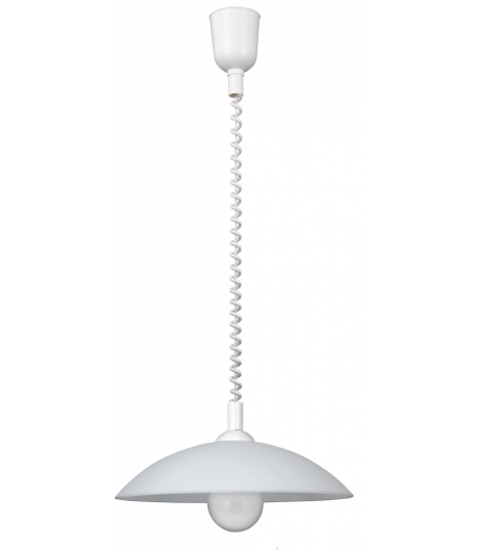 Lampa wisząca Round D40 E27 1x60W biała Rabalux 4780