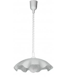 Lampa wisząca Smerlato D42 E27 1x60W biała Rabalux 4675