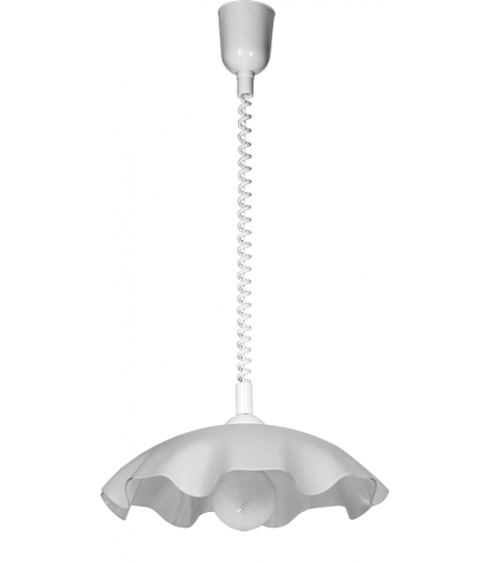 Lampa wisząca Smerlato D42 E27 1x60W biała Rabalux 4675