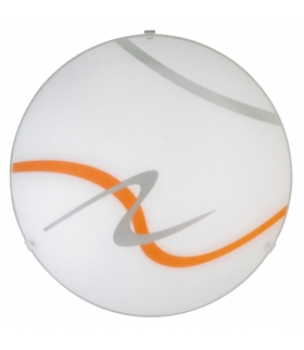 Plafon Soley E27 60W IP20 300mm pomarańcz. Rabalux 1815