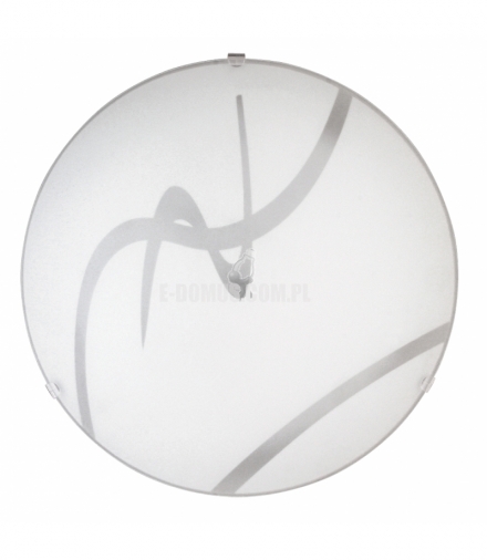 Plafon Soley E27 1x60 IP20 300mm bialo-prz Rabalux 1818