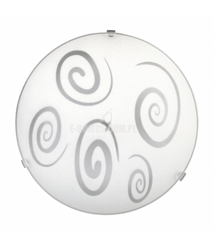 Plafon Spiral E27 1x60 IP20 250mm Rabalux 1822