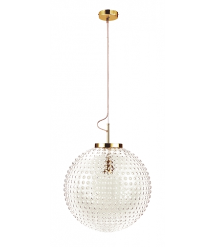 Lampa wisząca Victoria 1x E27 złota Rabalux 2562