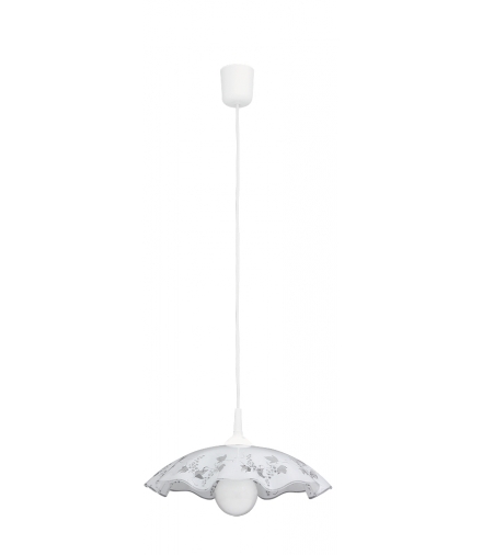 Lampa wisząca Vino E27 1x60W D41 biała Rabalux 4795