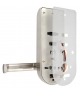 SZYLD Z KONTROLĄ DOSTĘPU SmartLock ELH-82B9 SILVER z klawiaturą dotykową, sterowaniem SMS, czytnikiem Mifare, modułem Bluetooth 