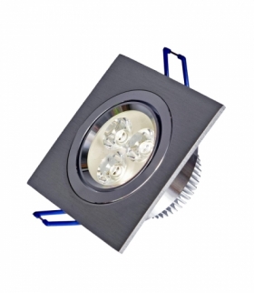 FIALE 3LED 3X1W 30ST 230V SQUARE WW OCZKA LEDOWE SLI021015WW