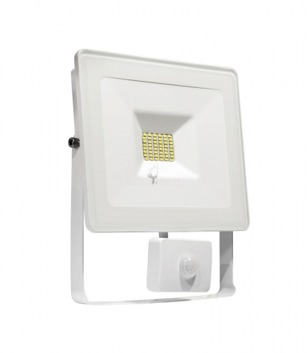 NOCTIS LUX SMD 120ST 230V 30W IP44 NW WALLWASHER WHITE WITH SENSOR SLI029022NW_CZUJNIK