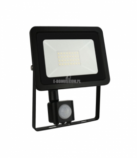 NOCTIS LUX 2 SMD 230V 30W IP44 NW BLACK WITH SENSOR SLI029039NW_CZUJNIK