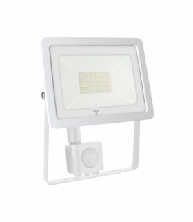 NOCTIS LUX 2 SMD 230V 30W IP44 NW WHITE WITH SENSOR SLI029043NW_CZUJNIK