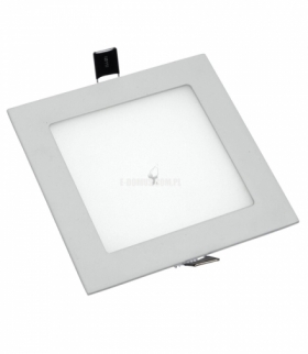 ALGINE ECO LED SQUARE 230V 18W IP20 CW SUFITOWE BIAŁA RAMKA SLI035020CW