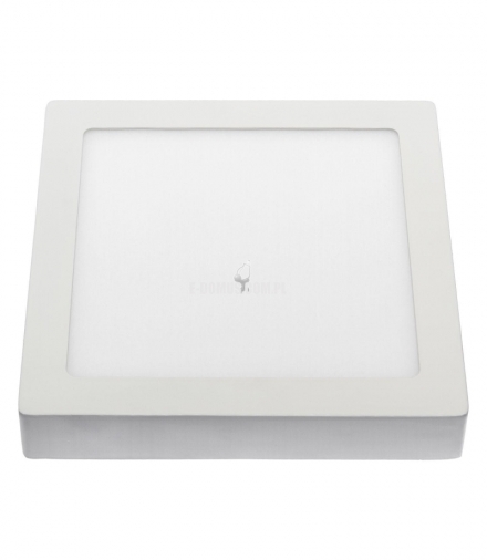 ALGINE ECO LED SQUARE 230V 12W IP20 CW SUFITOWE BIAŁA RAMKA NATYNKOWA SLI035024CW