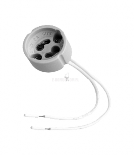 OPRAWKA GU10 PORCELANOWA (KABEL 15CM) SPECTRUM WOJ+01481