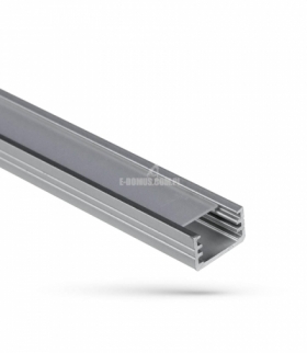 PROFIL ALUMINIOWY WOJSLIM Z OSŁONĄ MLECZNĄ 1MB KLOSZ A WOJ+01706