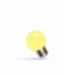 Żarówka LED KULKA E-27 230V 1W YELLOW żółta SPECTRUM WOJ+11798