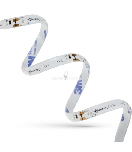 PASEK LED 20W 3528 60LED BLUE 1M niebieska - BEZ OSŁONY WOJ+11954