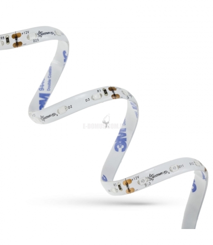 PASEK LED 20W 3528 60LED RED 1M czerwony - W SILIKONIE WOJ+11985