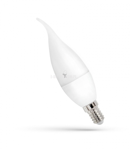 LED ŚWIECOWA DECO E-14 230V 4W CW SPECTRUM WOJ+13047