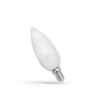 LED ŚWIECOWA E-14 230V 6W NW SPECTRUM WOJ+13758