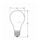 LED GLS E-27 230V 7W NW SPECTRUM WOJ+13897