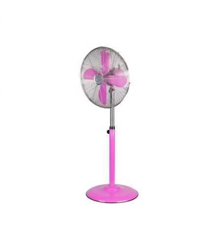 WENTYLATOR PODŁOGOWY 45W RÓŻOWY VO0694