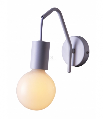 BASSO LAMPA KINKIET 1X40W E27 BIAŁY MATOWY Candellux 21-70982