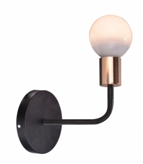 SPILL LAMPA KINKIET 1X60W E27 CZARNY Candellux 21-56528