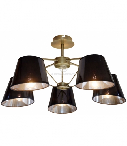 CORTEZ LAMPA WISZĄCA 5X40W E14 PATYNA Candellux 35-54999