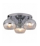 CROMINA LAMPA SUFITOWA PLAFON OKRĄGŁY 3X60W E27 CHROM Candellux 98-55637