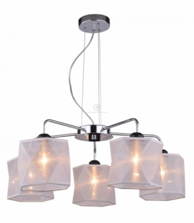NOSJA LAMPA WISZĄCA 5X40W E27 CHROM Candellux 35-58737