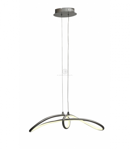 SLASH LAMPA WISZĄCA 38W LED 4000K SREBRNY Candellux 31-69887