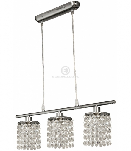 ROYAL LAMPA WISZĄCA 3X40W G9 CHROM+KRYSZTAŁKI Candellux 33-28108