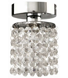 ROYAL KINKIET 1X40W G9 CHROM+KRYSZTAŁKI Candellux 91-27965