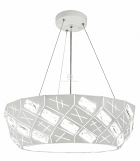 GLANCE LAMPA WISZĄCA 36 4X40W G9 Z ŻARÓWKĄ BIAŁY Candellux 31-59154