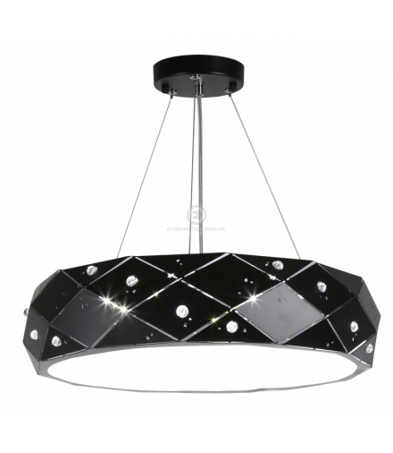 GLANCE LAMPA WISZĄCA 30 3X40W G9 Z ŻARÓWKĄ CZARNY Candellux 31-59192