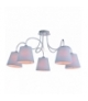 LUK LAMPA WISZĄCA 5X40W E14 CHROM Candellux 35-70753