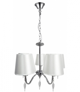 ANSA LAMPA WISZĄCA 5X60W E27 CHROM Candellux 35-40510