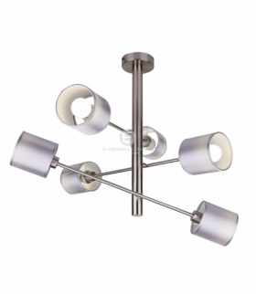 SAX LAMPA WISZĄCA SZTYCA 6X40W E14 SATYNA Candellux 36-70715