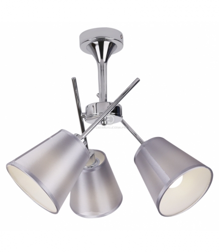 VOX LAMPA WISZĄCA 3X40W E14 CHROM Z ABAŻUREM Candellux 33-70623