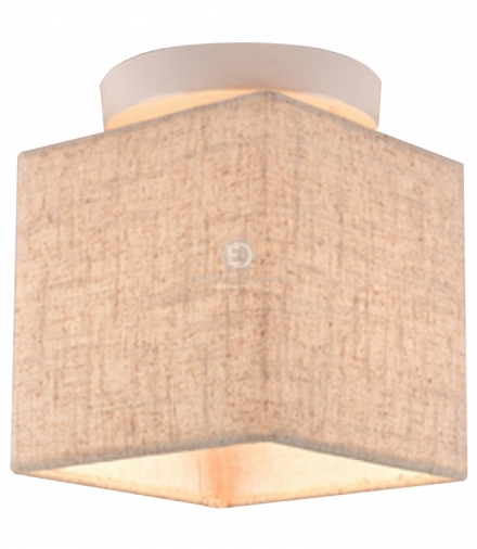 BOHO LAMPA SUFITOWA 1X40W E27 BIAŁY ABAŻ. LEN Candellux 31-58430
